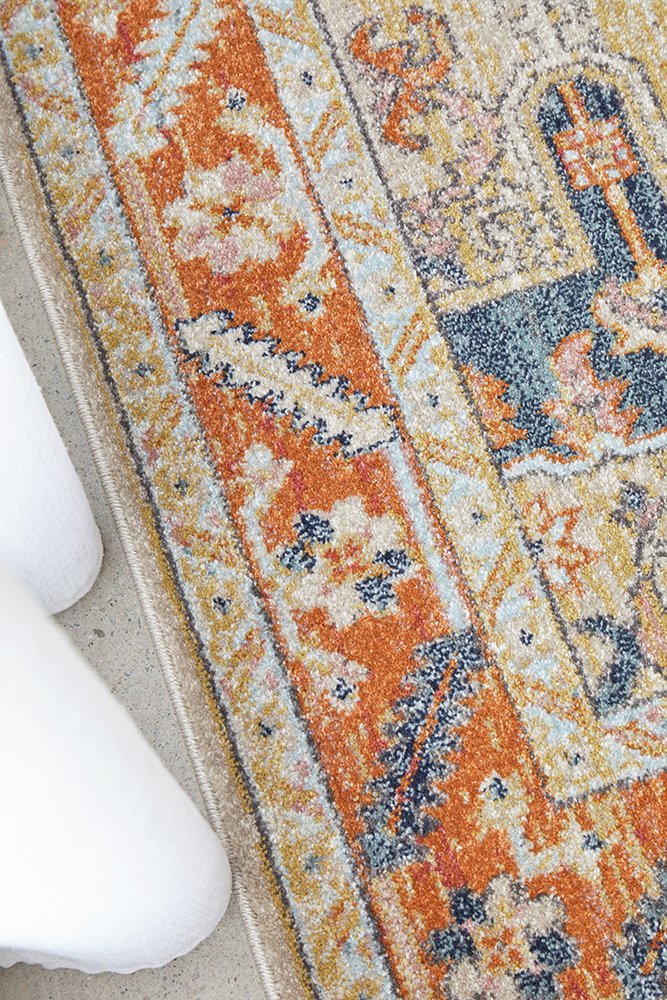 Legacy 850 Hamptons Style Indoor Rug Rust - Image 4