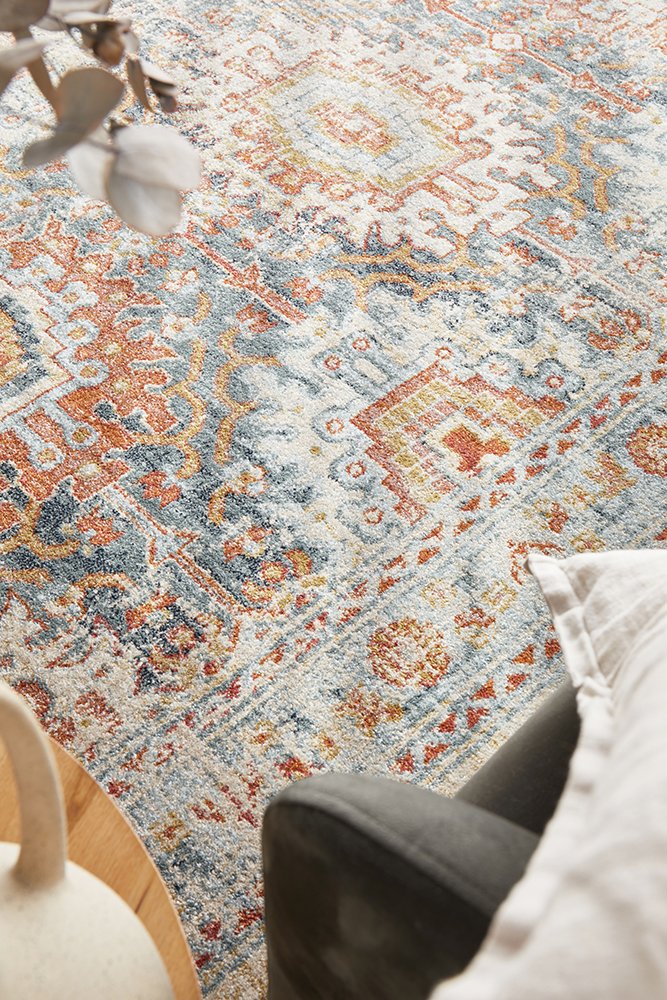 Legacy 853 Hamptons Style Indoor Rug Blue - Image 3