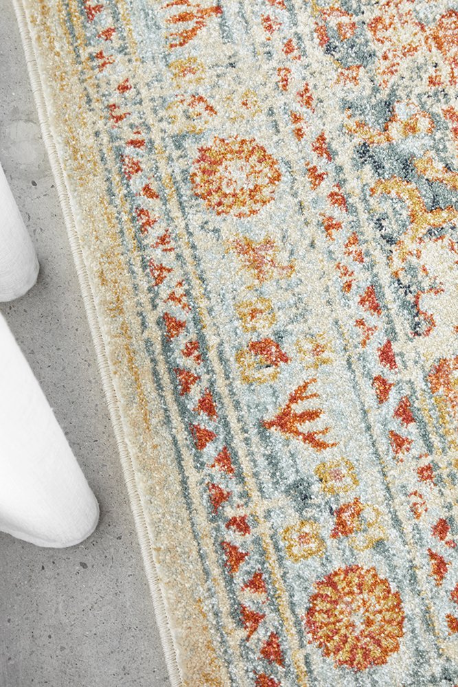 Legacy 853 Hamptons Style Indoor Rug Blue - Image 4