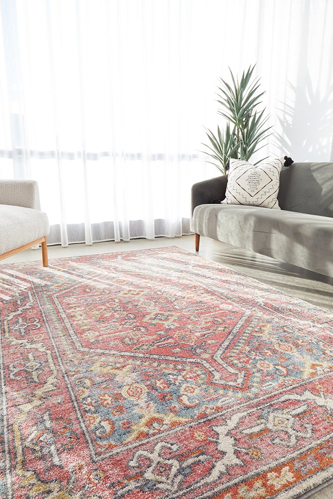 Legacy 856 Hamptons Style Indoor Rug Crimson - Image 2
