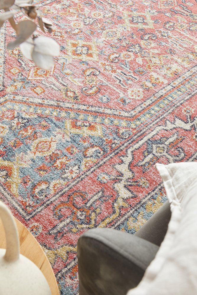 Legacy 856 Hamptons Style Indoor Rug Crimson - Image 3