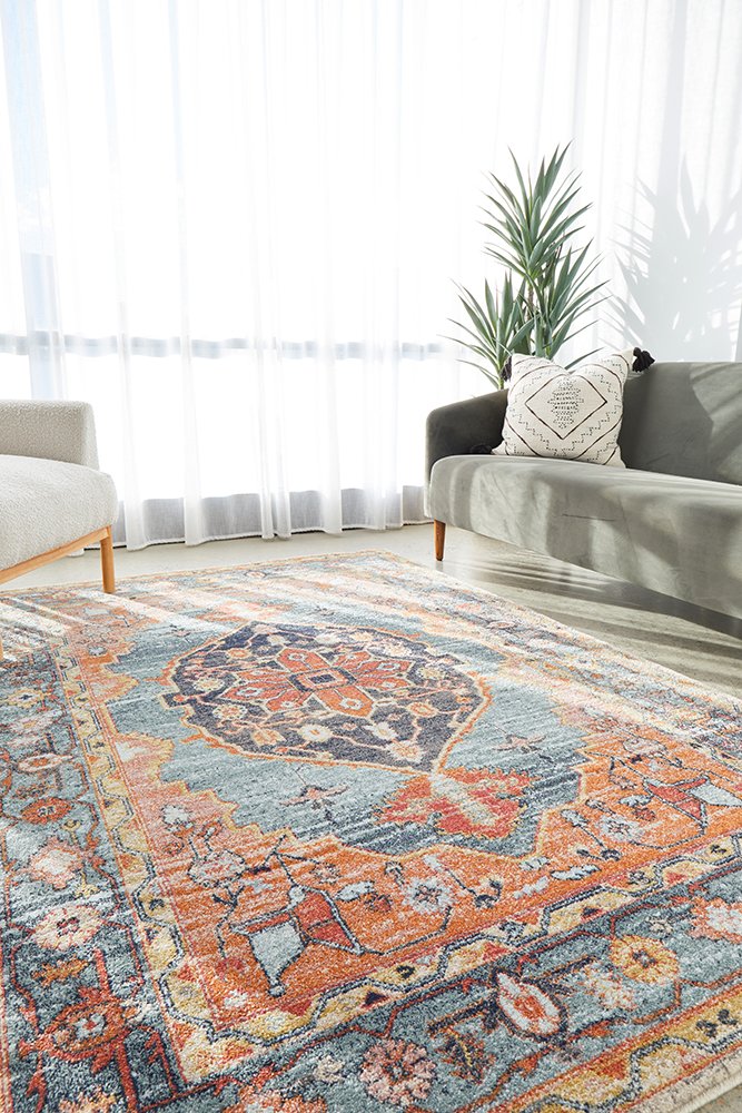 Legacy 862 Hamptons Style Indoor Rug Rust - Image 2