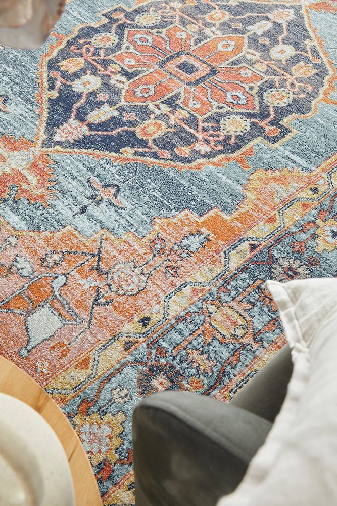 Legacy 862 Hamptons Style Indoor Rug Rust - Image 3