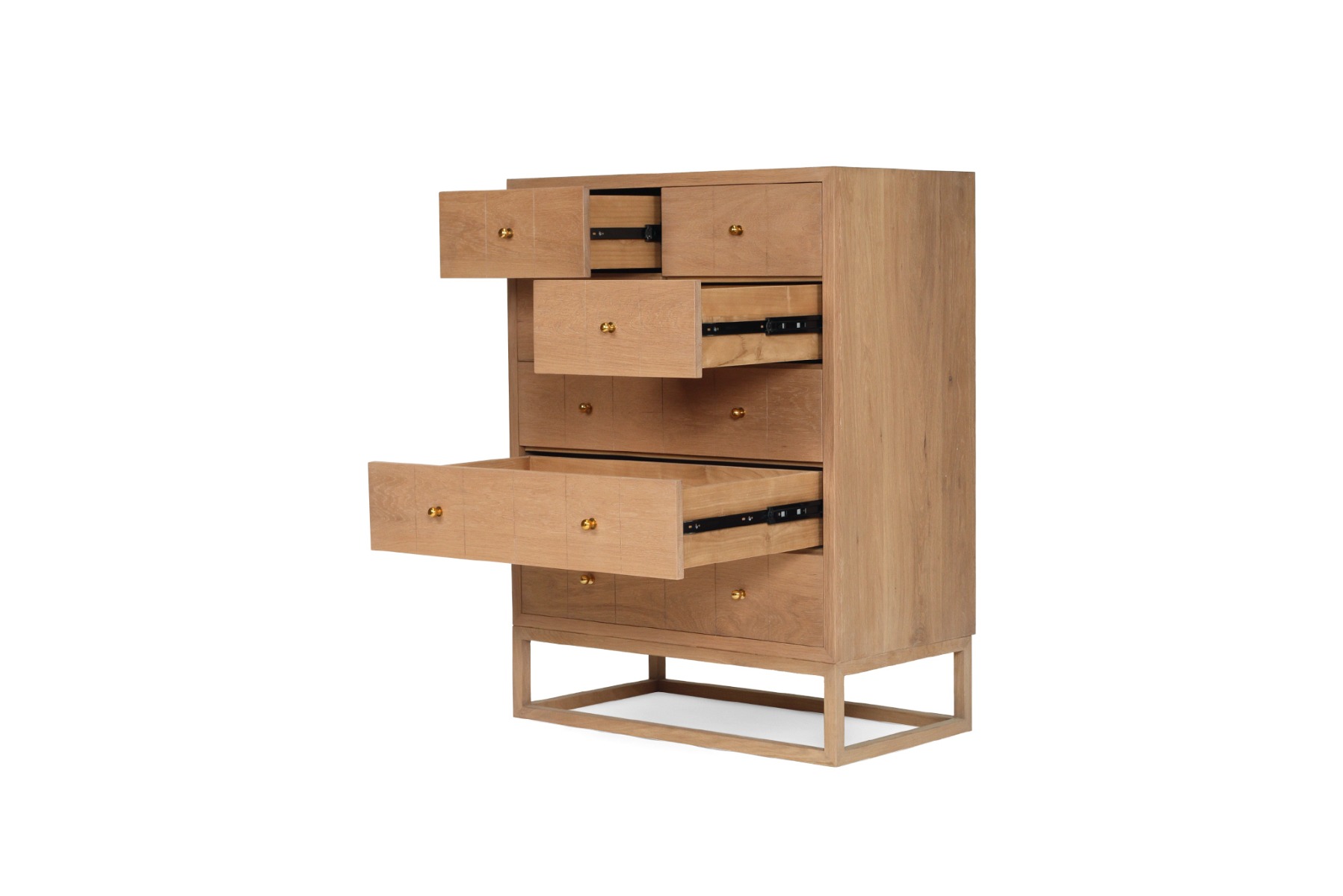 Lisette Chest Of Drawers Tallboy, Width 90cm x Depth 50cm x Height 120cm - Image 5