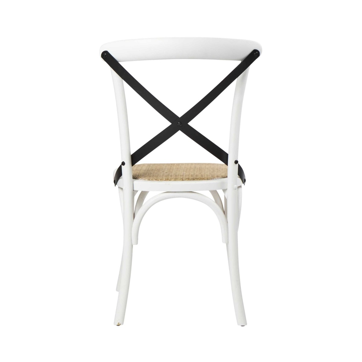 Bella Dining Chair White, W 50cm x D 54cm x H 89cm (RRP $199) - Image 3