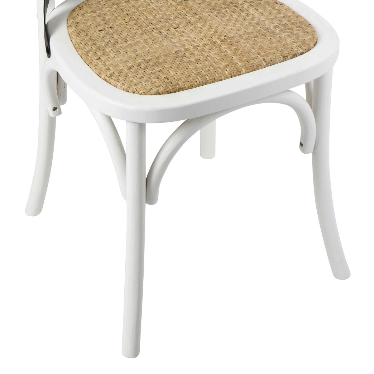 Bella Dining Chair White, W 50cm x D 54cm x H 89cm (RRP $199) - Image 4