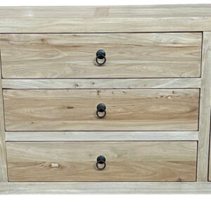 "Kingscliff" Recycled Elm Timber 4 Door TV Entertainment Unit, 250cm x 42cm x 70cm (RRP $3499)