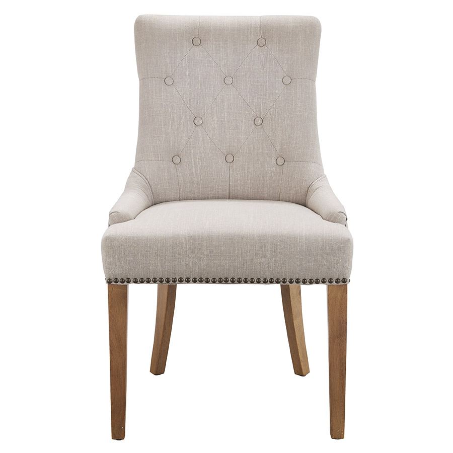 "Tuscany" 9 Piece Dining Package 240cm Hardwood Timber Dining Table with 8 Madison Linen Chairs (RRP $5299) - Image 5