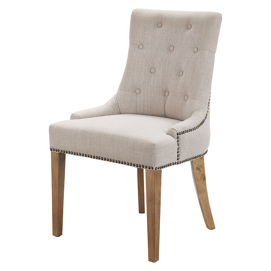 "Tuscany" 9 Piece Dining Package 240cm Hardwood Timber Dining Table with 8 Madison Linen Chairs (RRP $5299) - Image 4