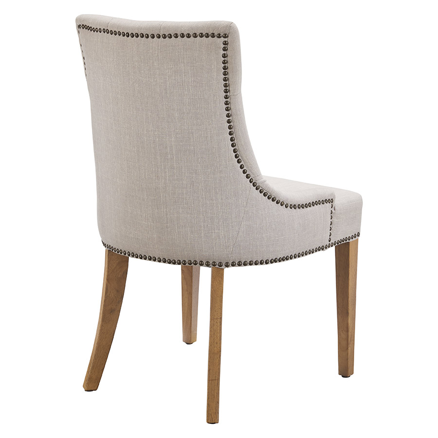 "Tuscany" 9 Piece Dining Package 240cm Hardwood Timber Dining Table with 8 Madison Linen Chairs (RRP $5299) - Image 6