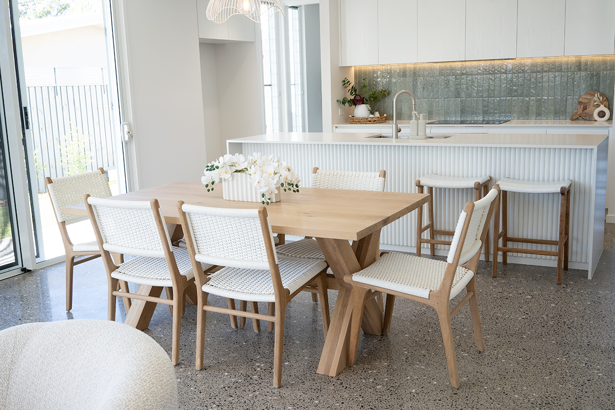 Malibu Dining Table, Width 200cm x Depth 100cm x Height 76cm - Image 10
