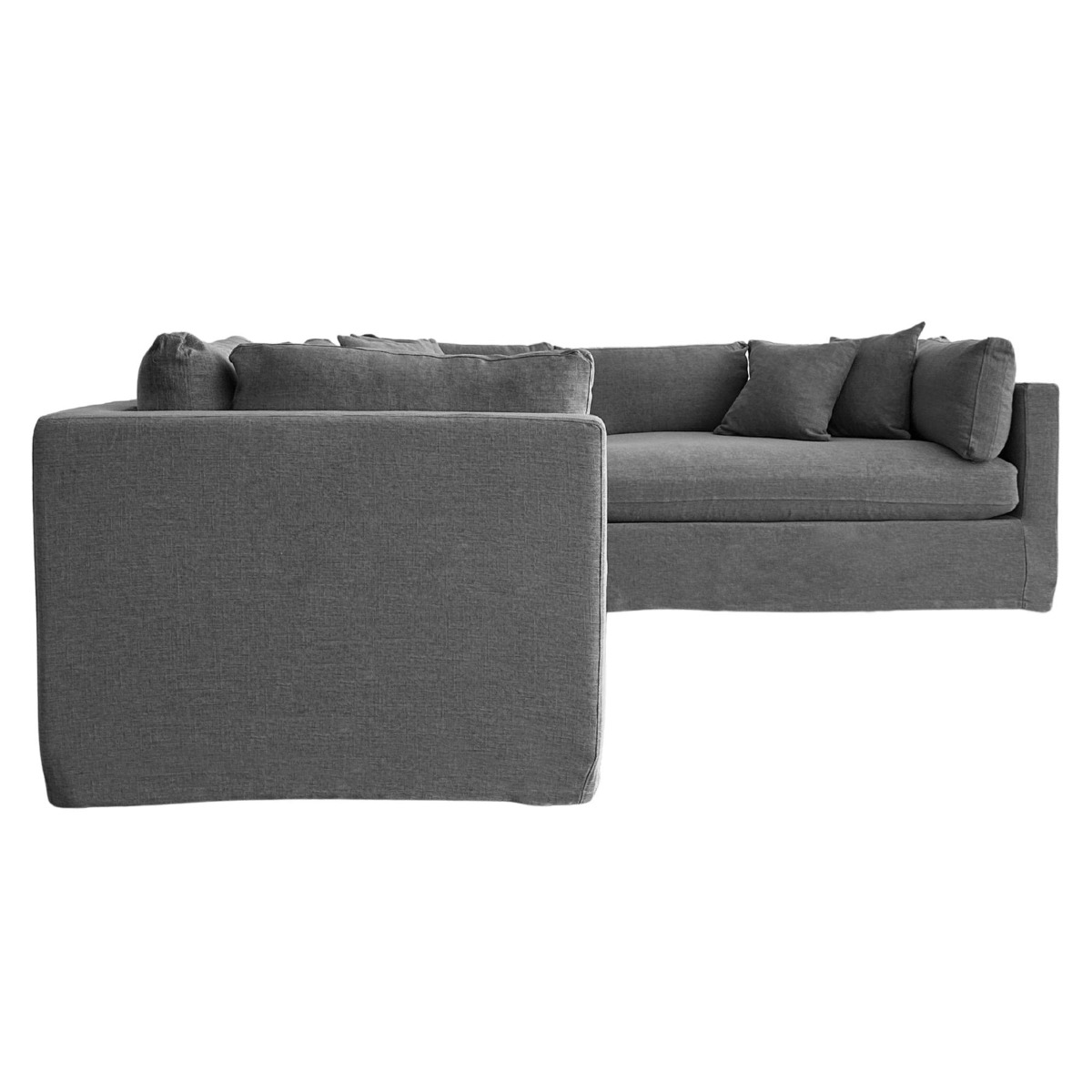 Marbella Modular Sofa Storm Left, W 300 D 250 H 85cm (RRP $6149) - Image 7