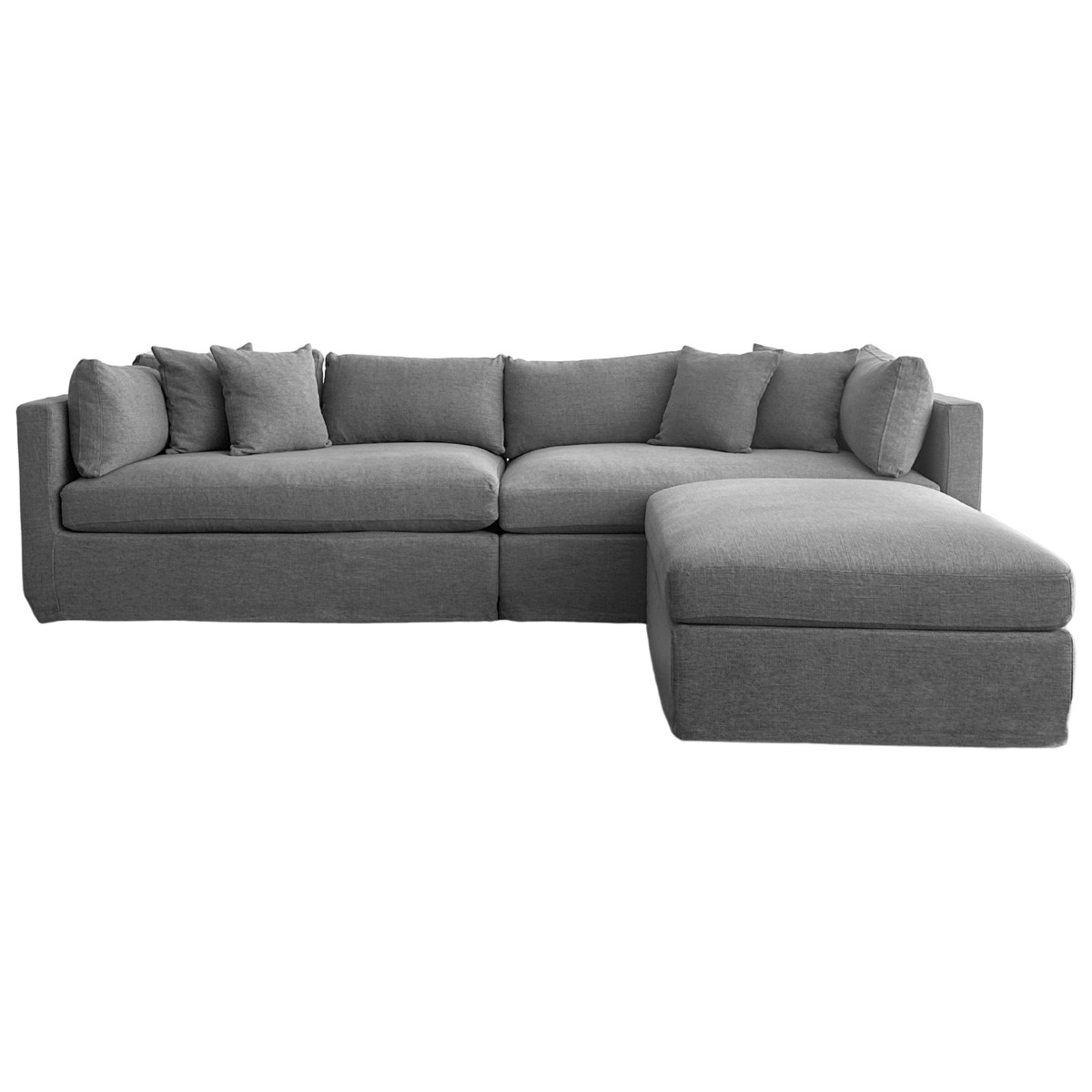 Marbella Reversible Chaise 4 Seater Sofa Storm, W 300 D 240 H 85cm (RRP $5699) - Image 6