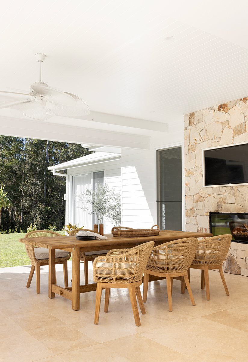 Koa Arm Chair Natural, Width 61cm x Depth 62cm x Height 81cm - Image 7