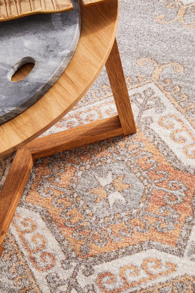 Mayfair Caitlen Hamptons Style Indoor Rug Grey Runner - Image 8
