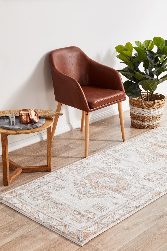 Mayfair Caitlen Hamptons Style Indoor Rug Natural Runner - Image 2