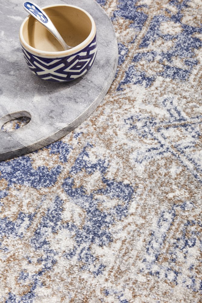 Mayfair Hugo Hamptons Style Indoor Rug Ocean Round - Image 8