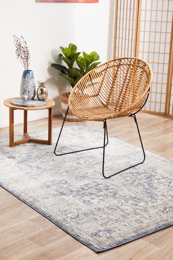 Mayfair Hugo Hamptons Style Indoor Rug Ocean - Image 2