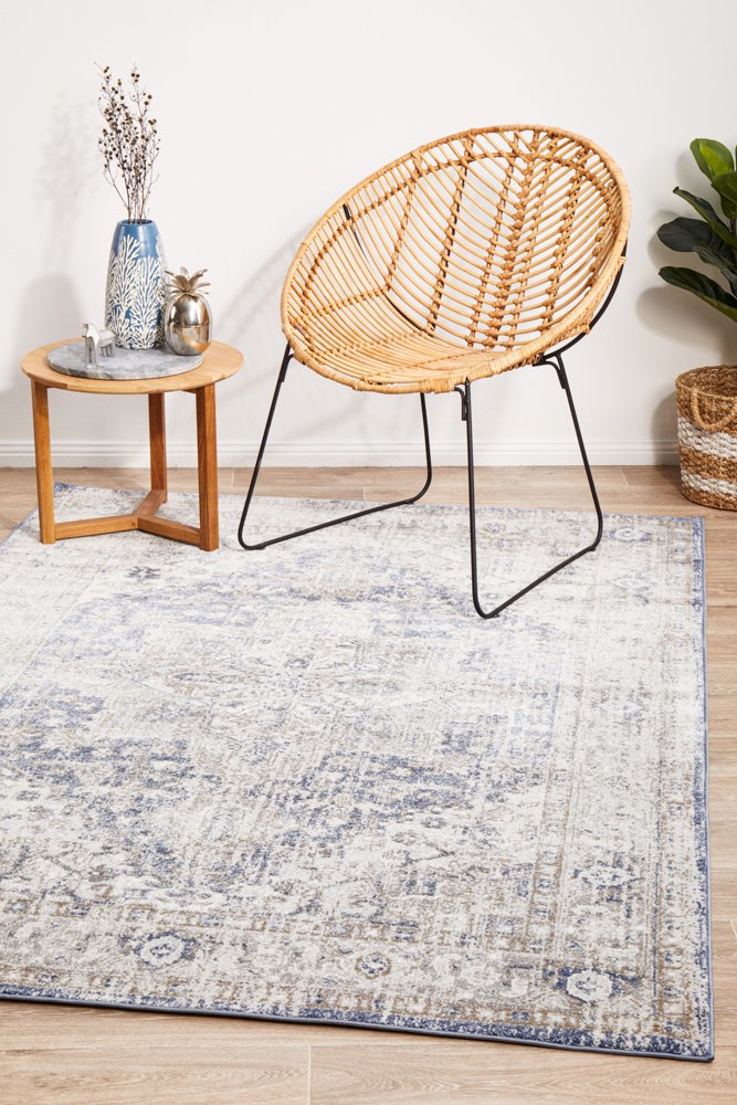 Mayfair Hugo Hamptons Style Indoor Rug Ocean - Image 3