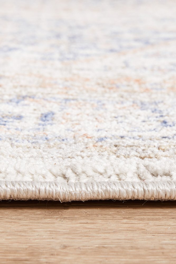 Mayfair Lorissa Hamptons Style Indoor Rug Blue Runner - Image 7