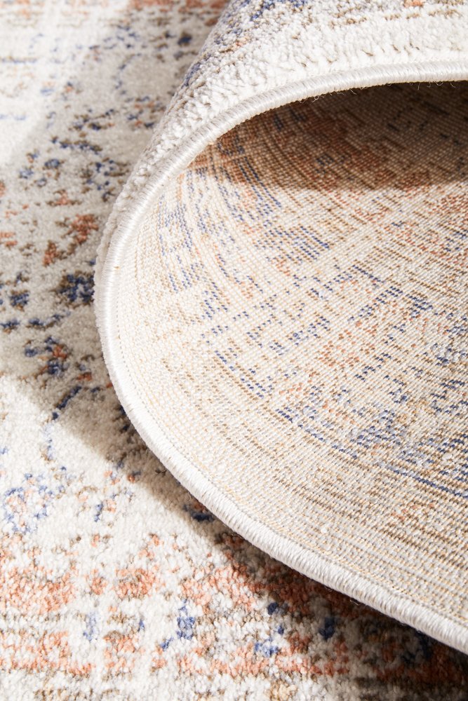 Mayfair Lorissa Hamptons Style Indoor Rug Blue Runner - Image 9