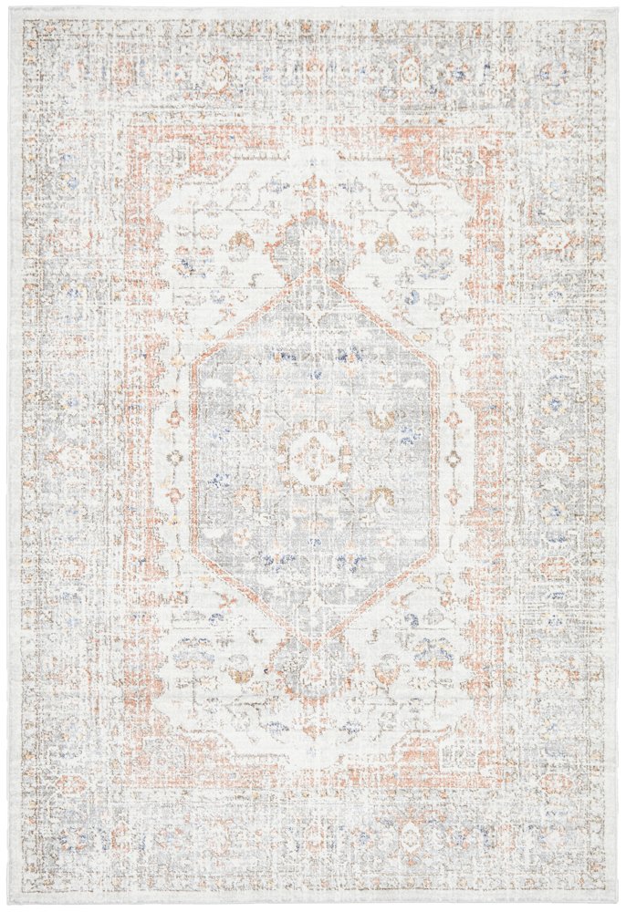 Mayfair Lorissa Hamptons Style Indoor Rug Silver - Image 4