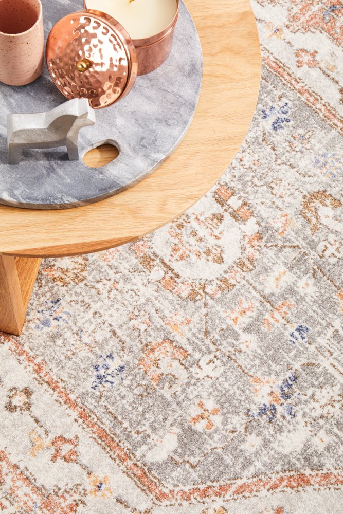 Mayfair Lorissa Hamptons Style Indoor Rug Silver - Image 8