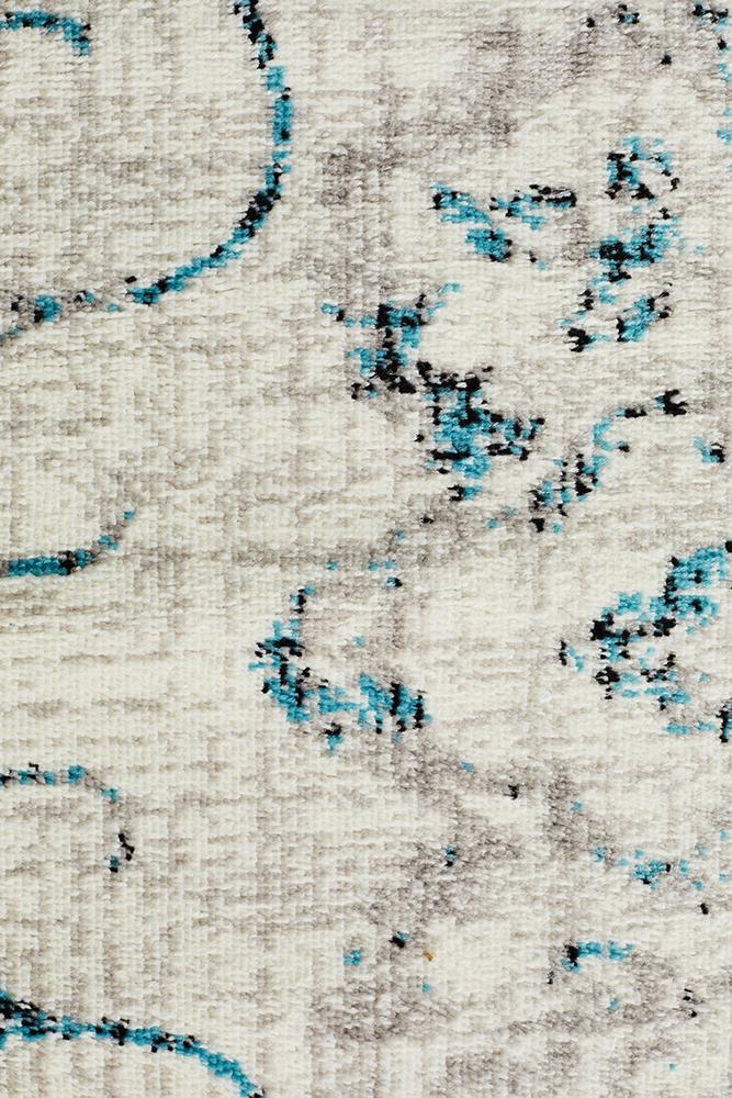 Metro 609 Hamptons Style Indoor Rug Blue - Image 6