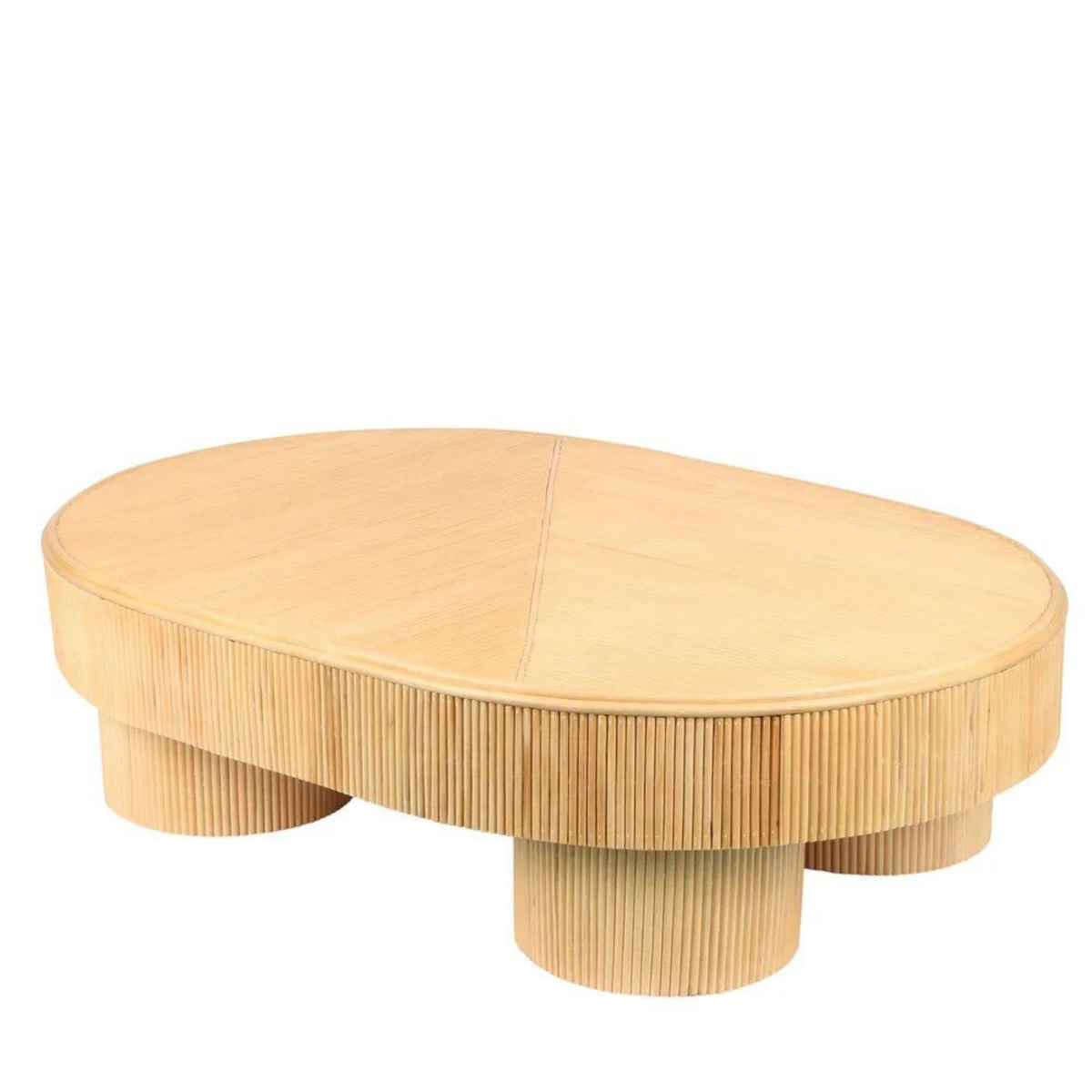 Letitia Coffee Table Natural, W 132cm D 94cm H 36cm (RRP $1,690) - Image 4