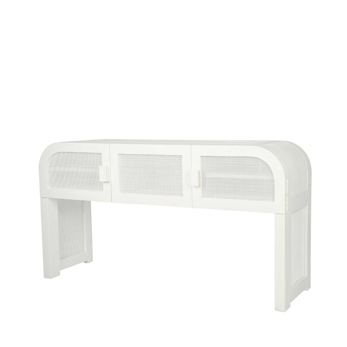 Grace Console Table Chalk Off white, W 139cm D 40cm H 75cm (RRP $1990) - Image 2