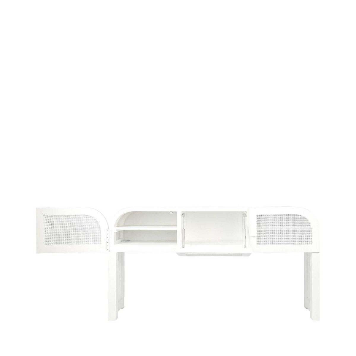 Grace Console Table Chalk Off white, W 139cm D 40cm H 75cm (RRP $1990) - Image 5