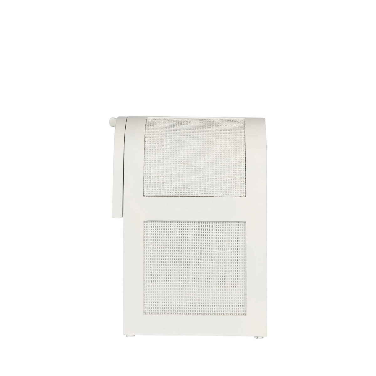 Grace Bedside Table Chalk Off White, W 50cm x D 35cm x H 50cm (RRP $699) - Image 4