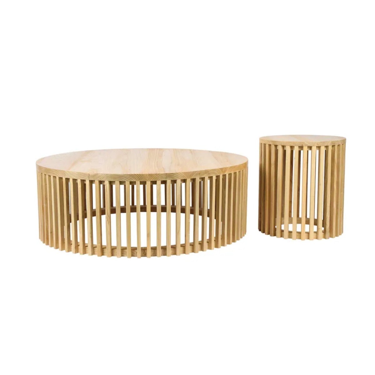 Luzon Coffee Table Natural, W 100cm D 100cm H 36cm (RRP $1,690) - Image 3