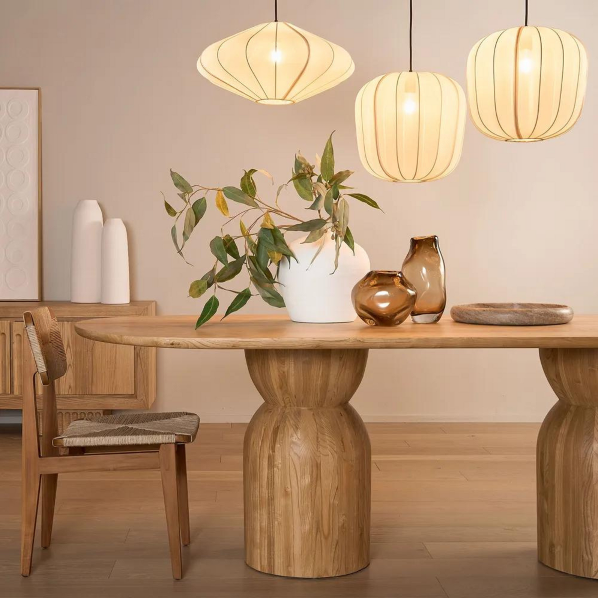 Olive Dining Table Oval Natural, W 240cm x D 100cm x H 3cm (RRP $3999) - Image 2