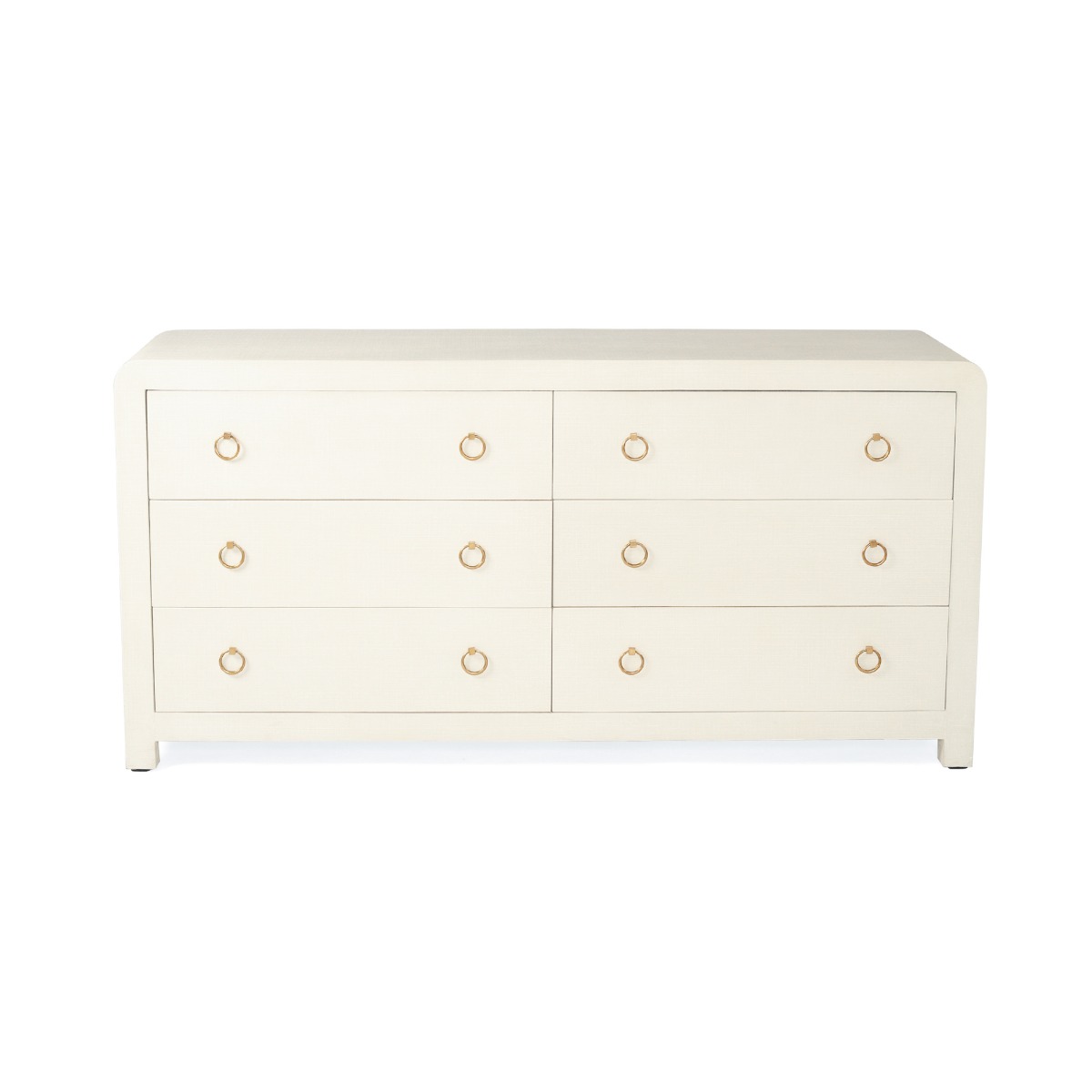 Newhaven Dresser 6 Drawer Ivory by Serrata Living, Wide 173cm x High 85cm x Deep 54cm - Image 2