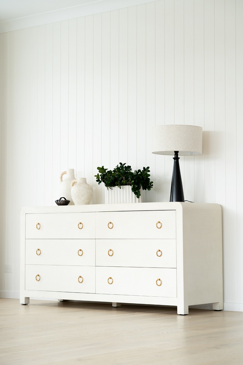 Newhaven Dresser 6 Drawer Ivory by Serrata Living, Wide 173cm x High 85cm x Deep 54cm - Image 10