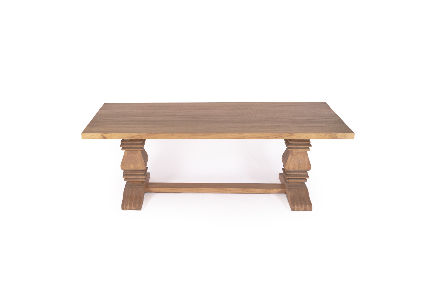 Newport Pedestal Table, 400cm x 110cm x 76cmH - Image 4