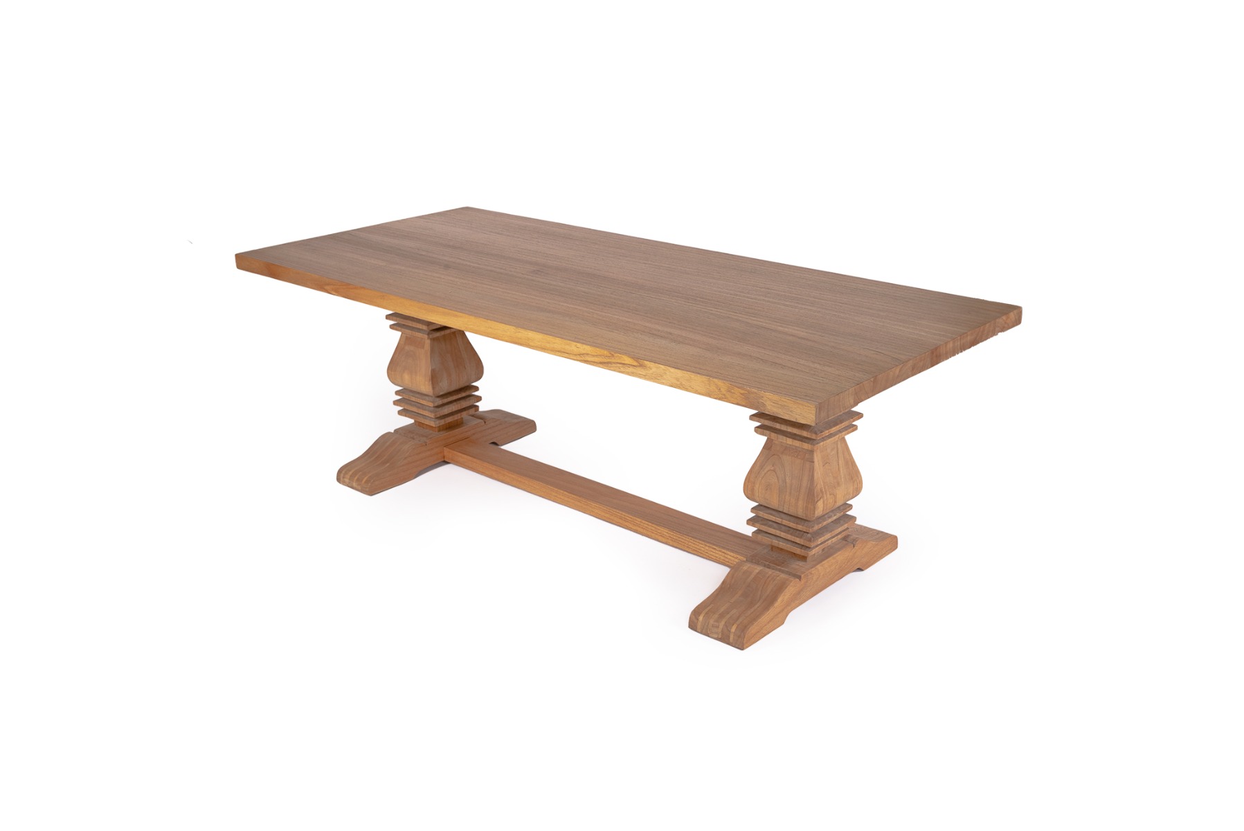 Newport Pedestal Table, 400cm x 110cm x 76cmH - Image 5