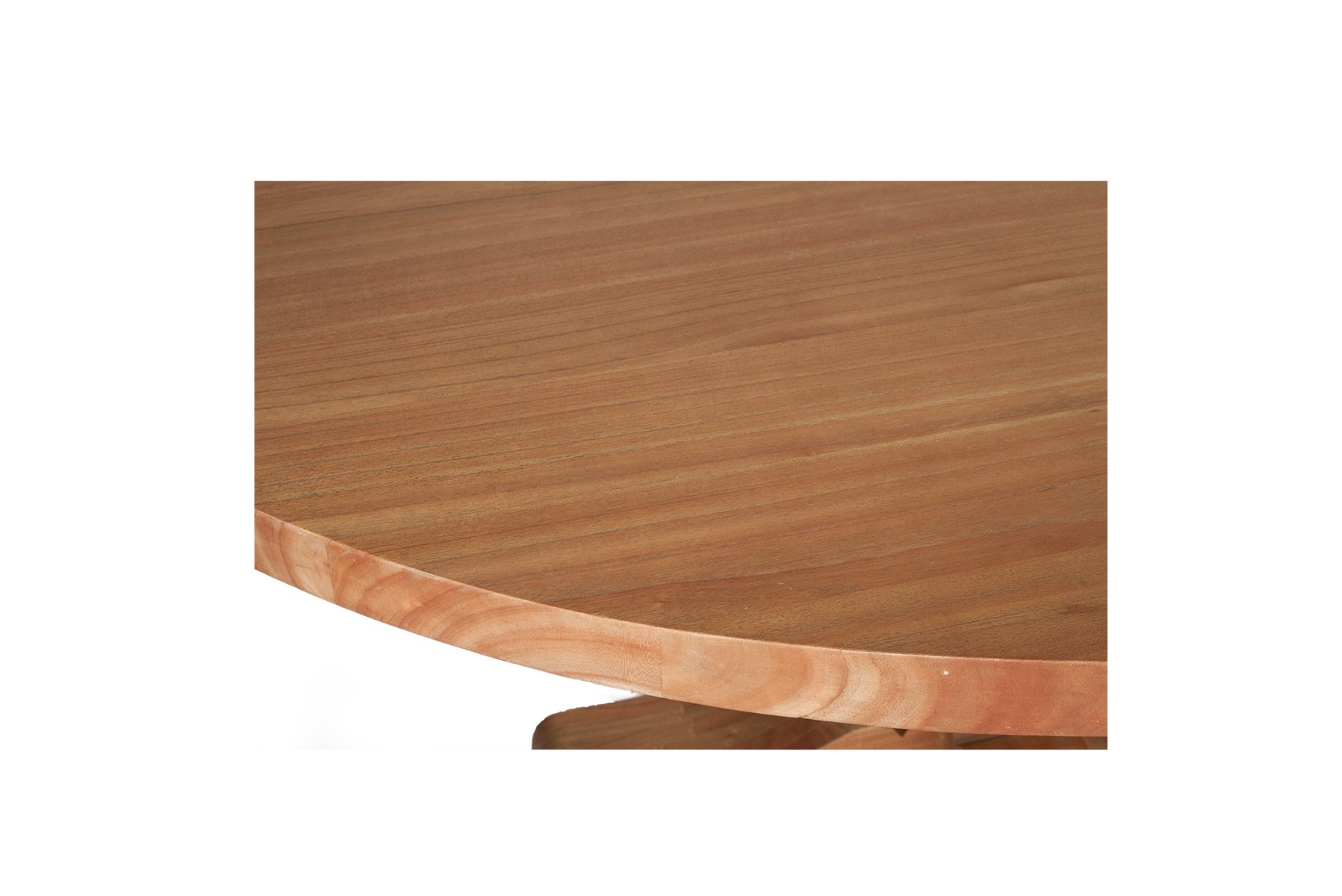 Newport Round Solid Hardwood Pedestal Table, 150cm Diameter x Height 77cm (RRP $2999) - Image 5