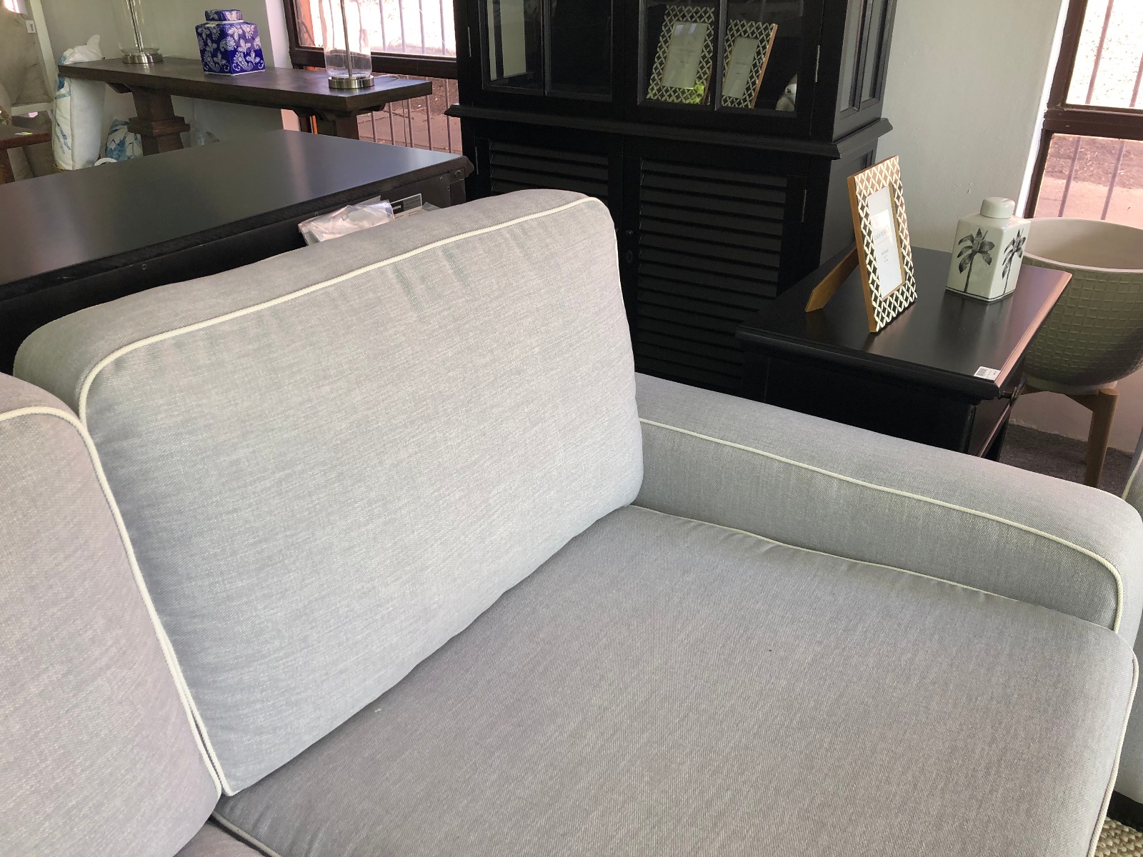 "Newport" Hamptons Style 2.5 Seater Australian Made Lounge, 184cmW x 100cmD x 77cmH, Available in over 100 Fabrics - Image 3