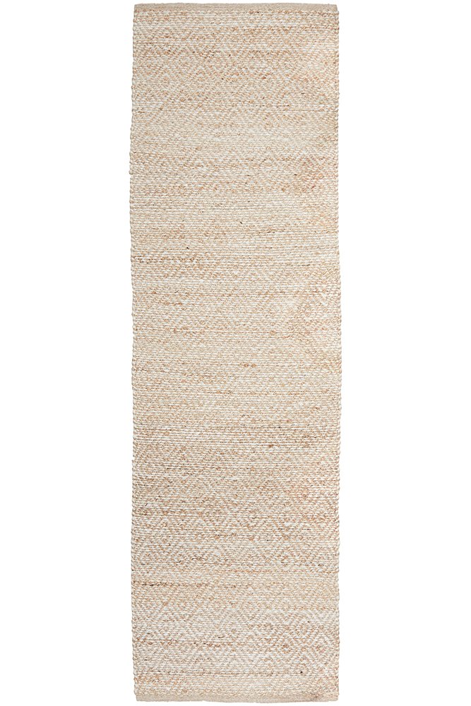 Noosa 444 Hamptons Style Indoor Rug Natural Runner - Image 4