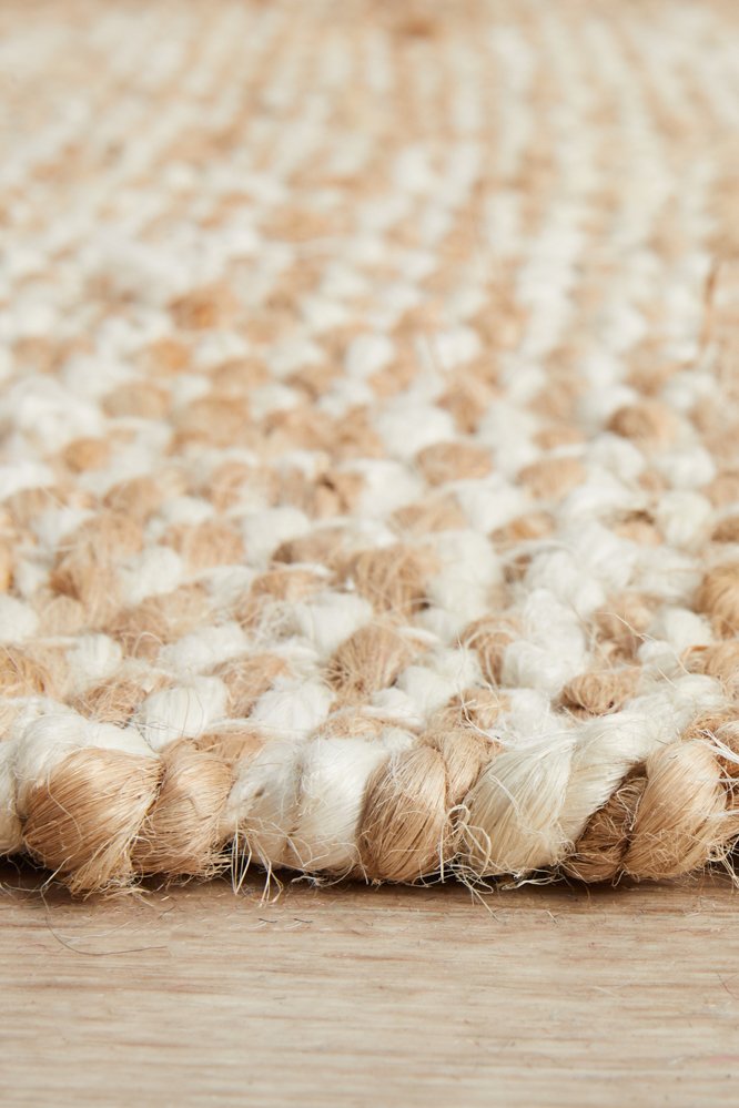 Noosa 444 Hamptons Style Indoor Rug Natural Runner - Image 7