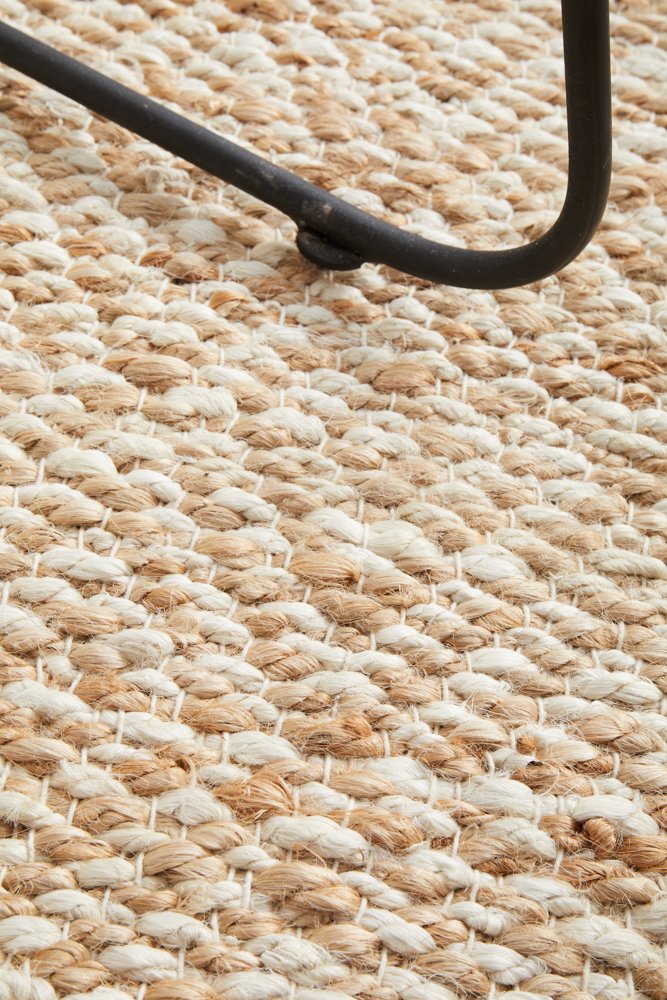 Noosa 444 Hamptons Style Indoor Rug Natural Runner - Image 8