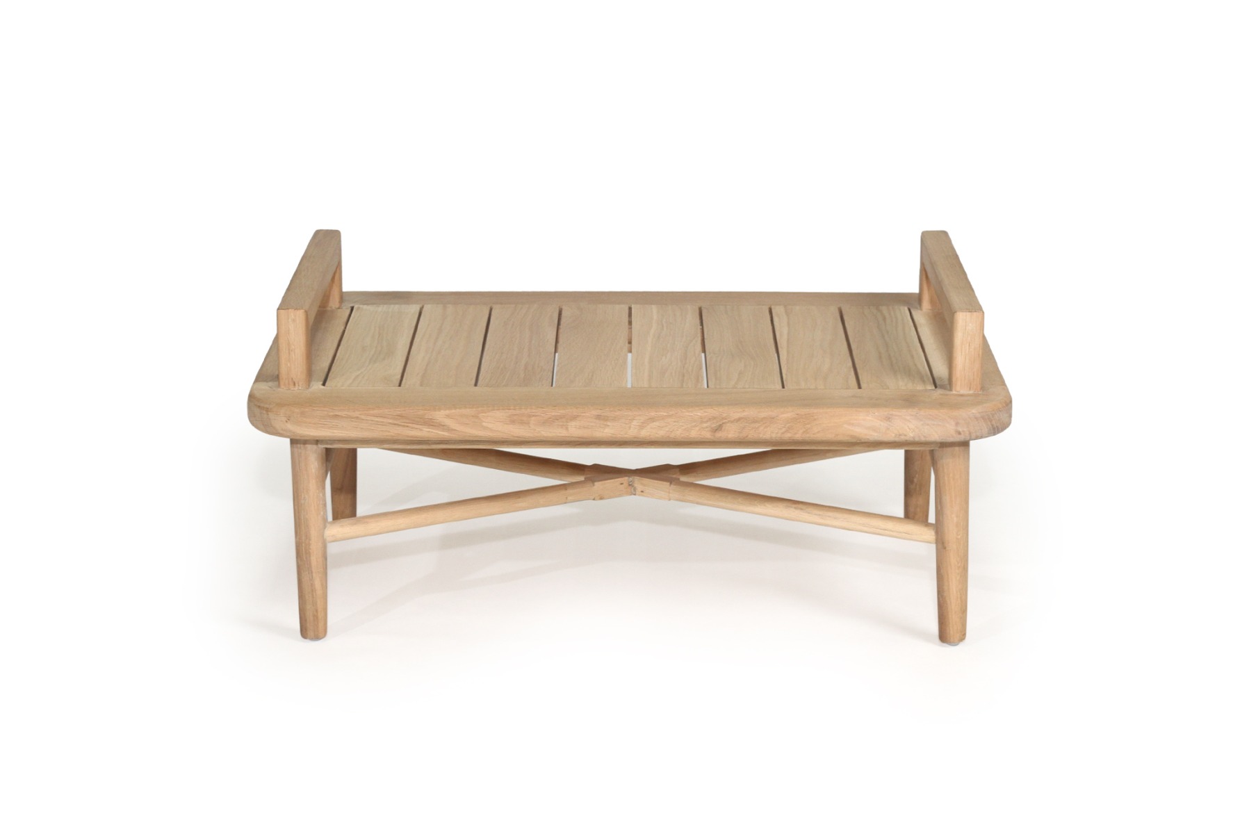 Ocea Ottoman, Width 74cm × Depth 40cm × Height 27cm (to top of handles) - Image 3