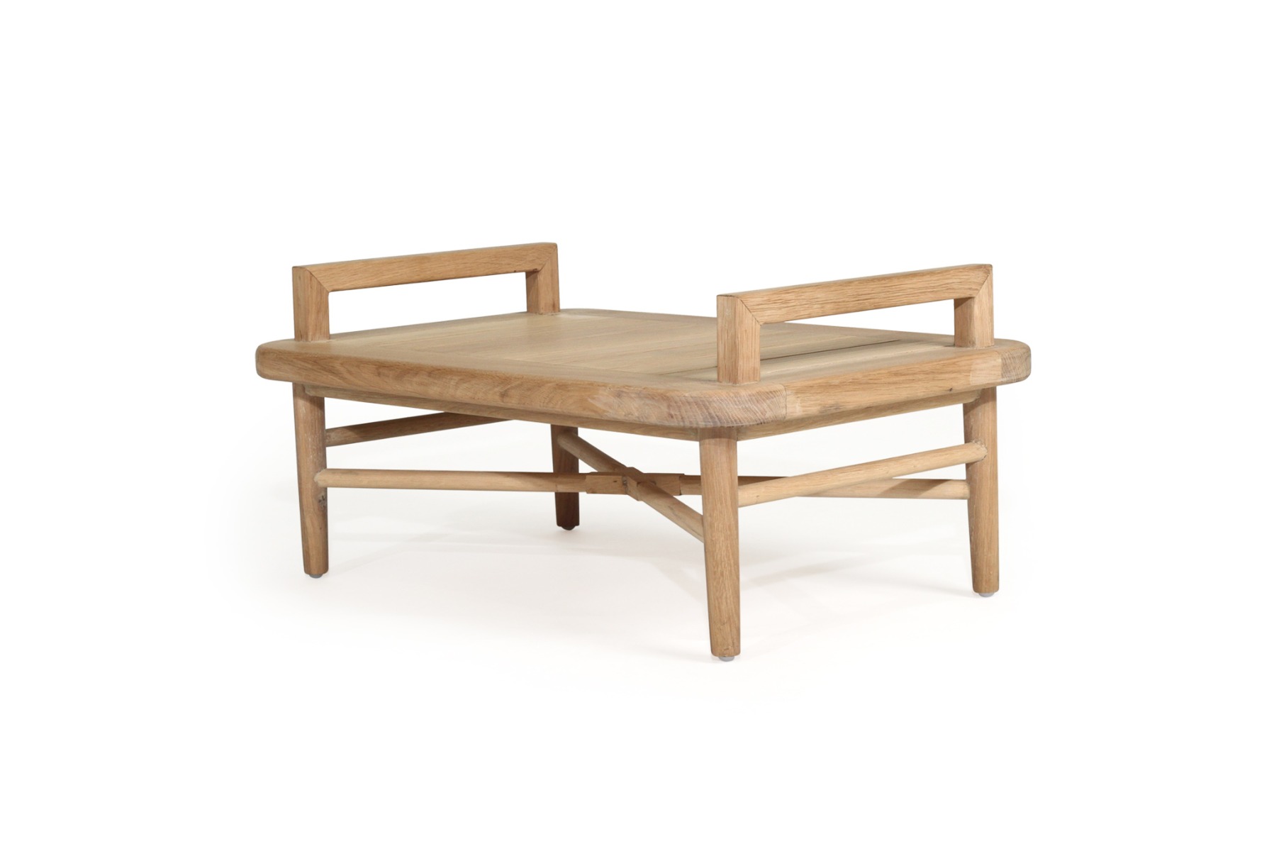 Ocea Ottoman, Width 74cm × Depth 40cm × Height 27cm (to top of handles) - Image 4