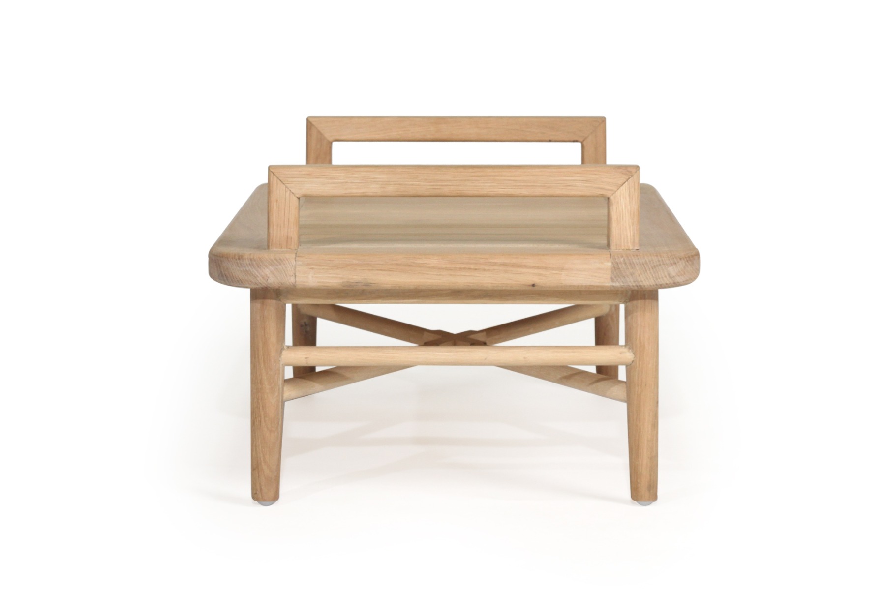 Ocea Ottoman, Width 74cm × Depth 40cm × Height 27cm (to top of handles) - Image 5