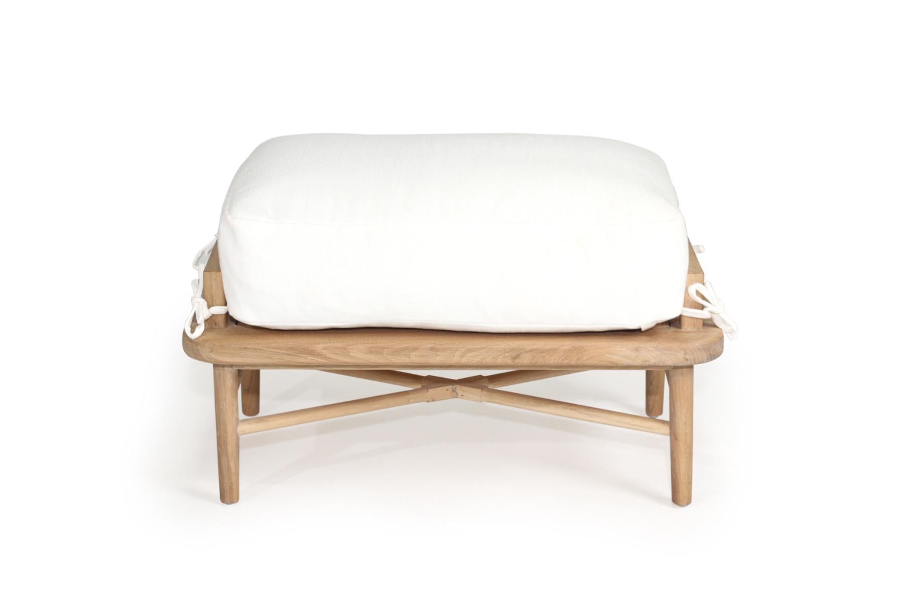 Ocea Ottoman, Width 74cm × Depth 40cm × Height 27cm (to top of handles) - Image 8