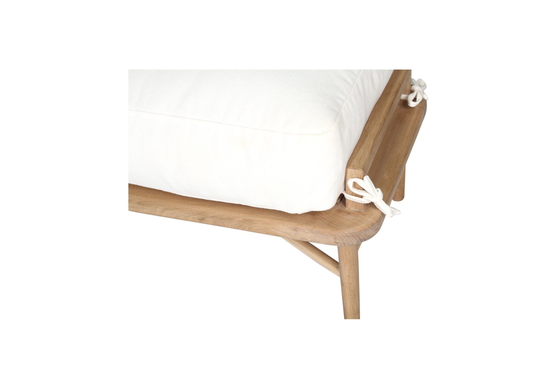 Ocea Ottoman, Width 74cm × Depth 40cm × Height 27cm (to top of handles) - Image 10