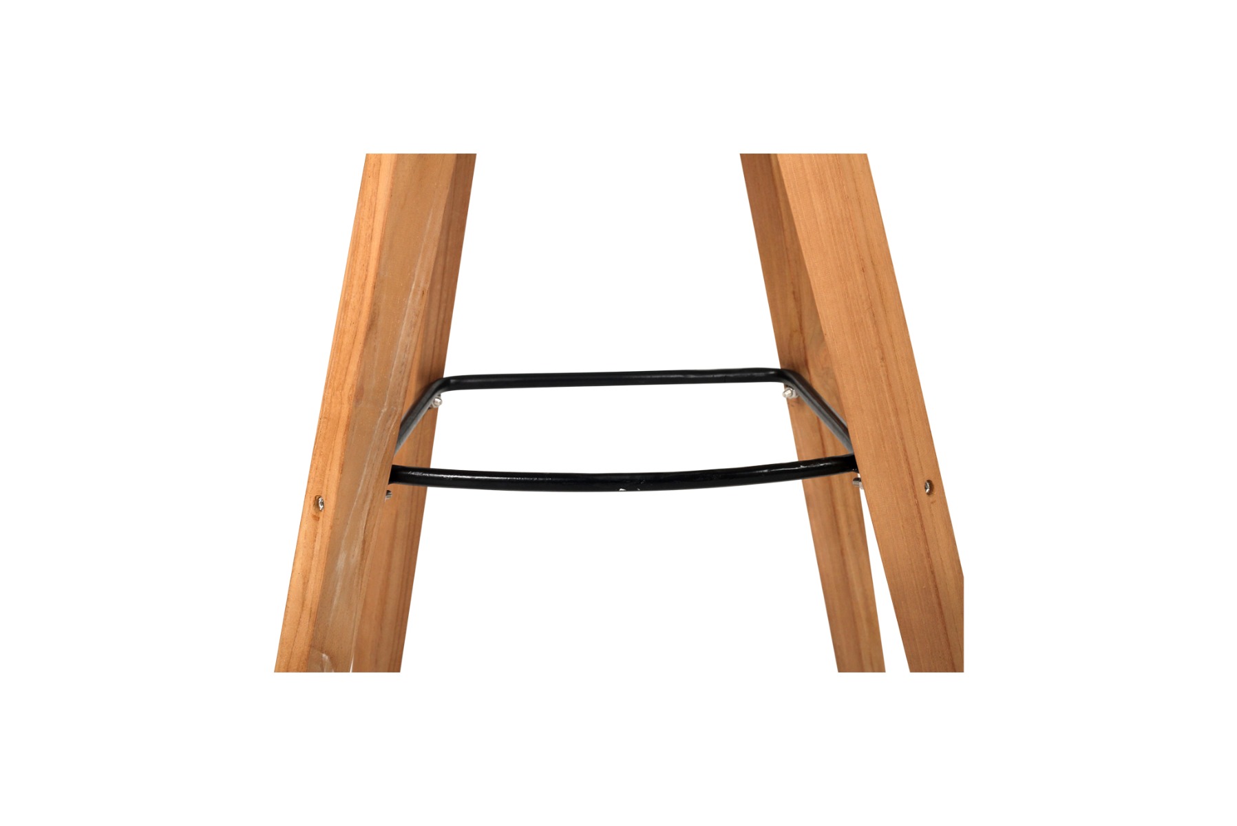 Oceanic Outdoor Backless Bar Stool White, Width 56cm x Depth 46cm x Height 81cm - Image 13