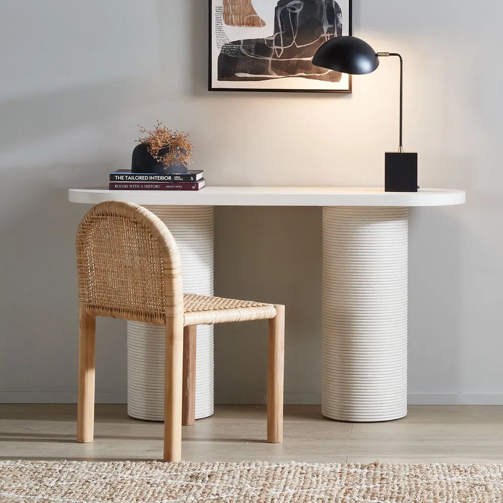 Caden Dining Chair Natural, W 49cm D 49cm H 81cm (RRP $879) - Image 3
